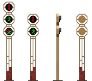 一体式人行横道信号灯——中系列