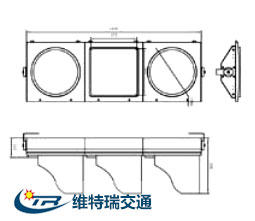 数字倒计时满屏信号灯